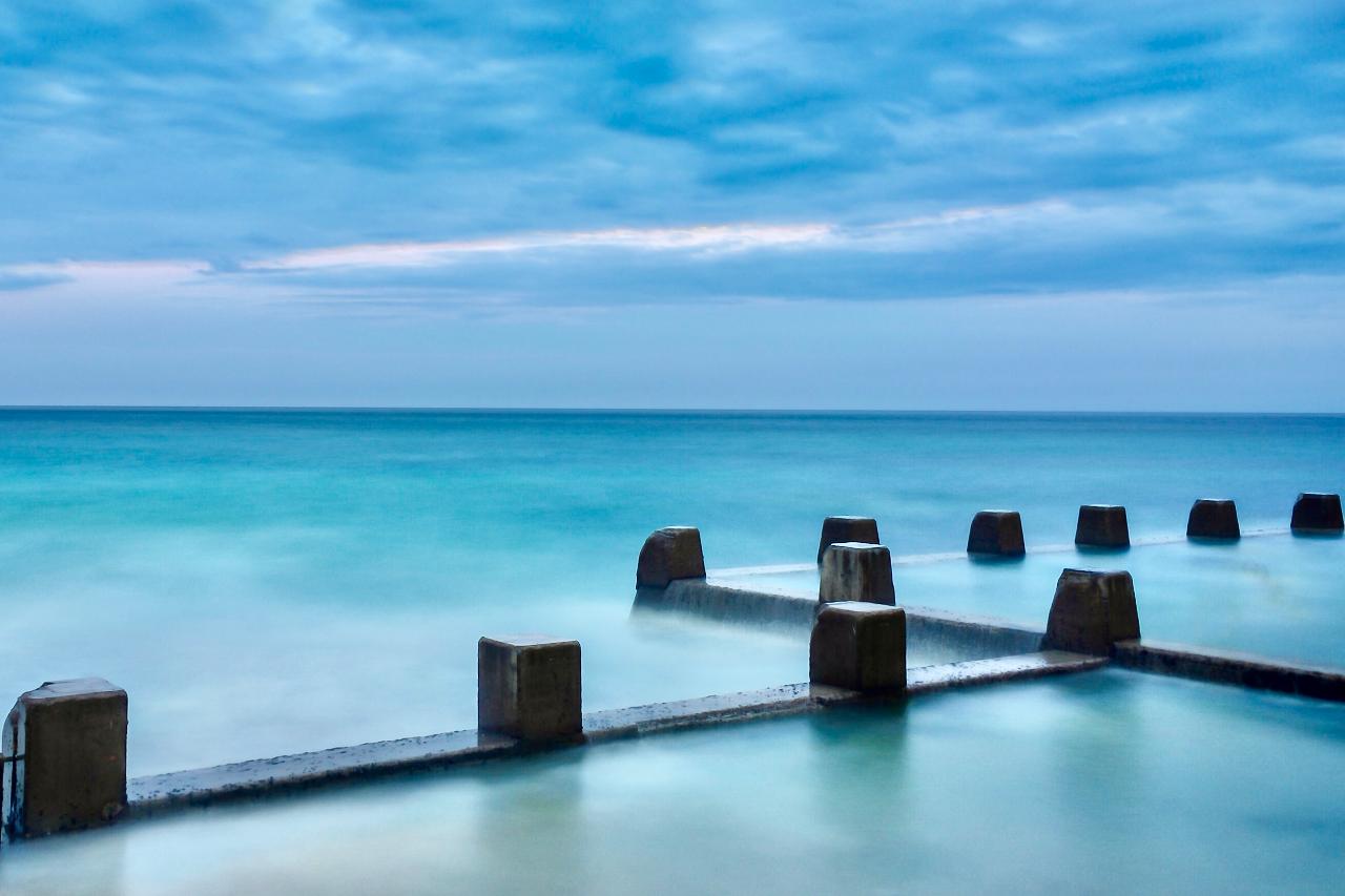 Phone Photography '' Sydney Coogee Beach '' Playing With Time