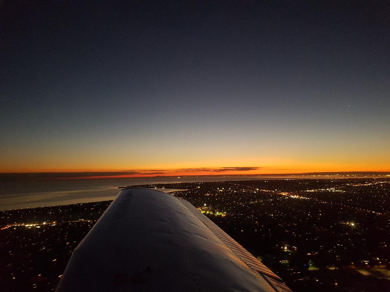 Twilight Flight Over Melbourne Cbd - 30 Minutes