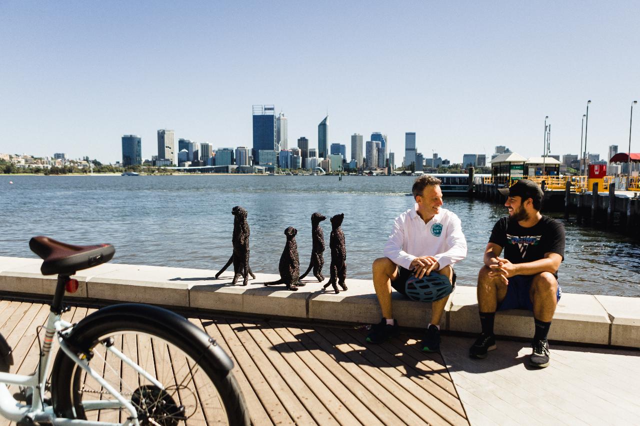 Beautiful Kings Park And Matilda Bay Bike Tour