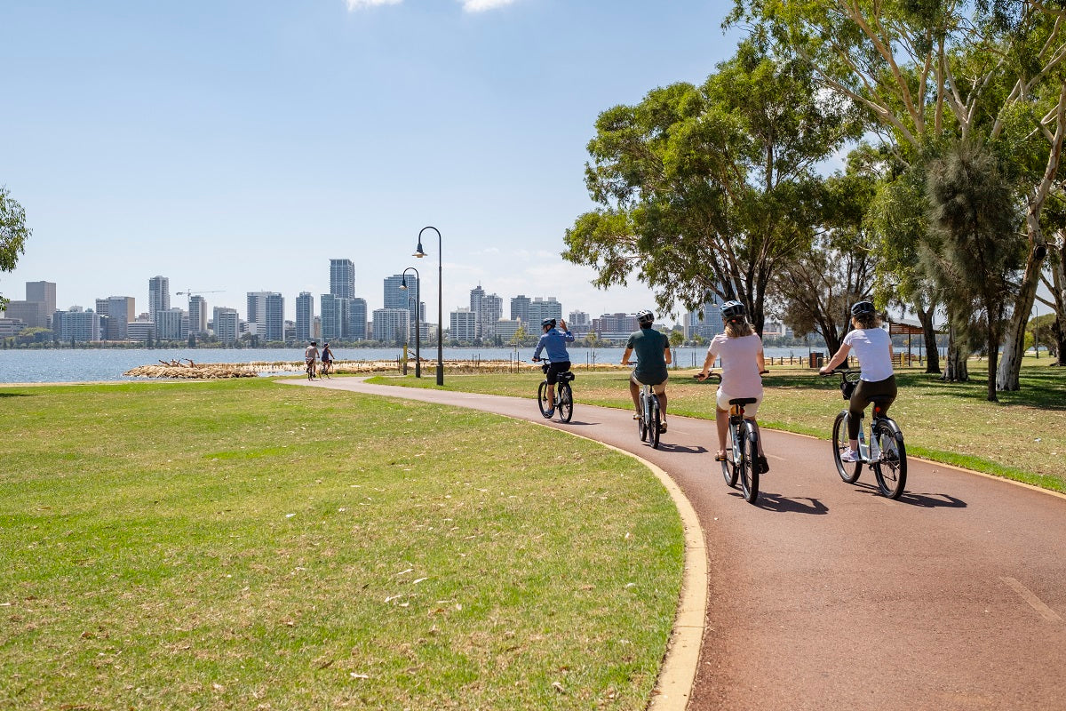 Majestic Foreshore And East Perth Bike Tour