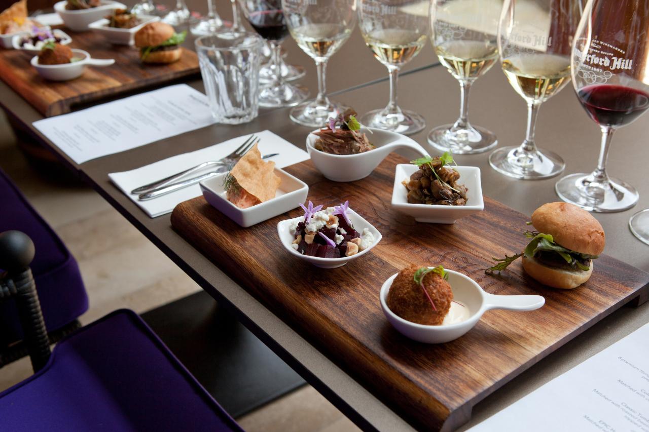 Epic Tasting Experience At Hungerford Hill