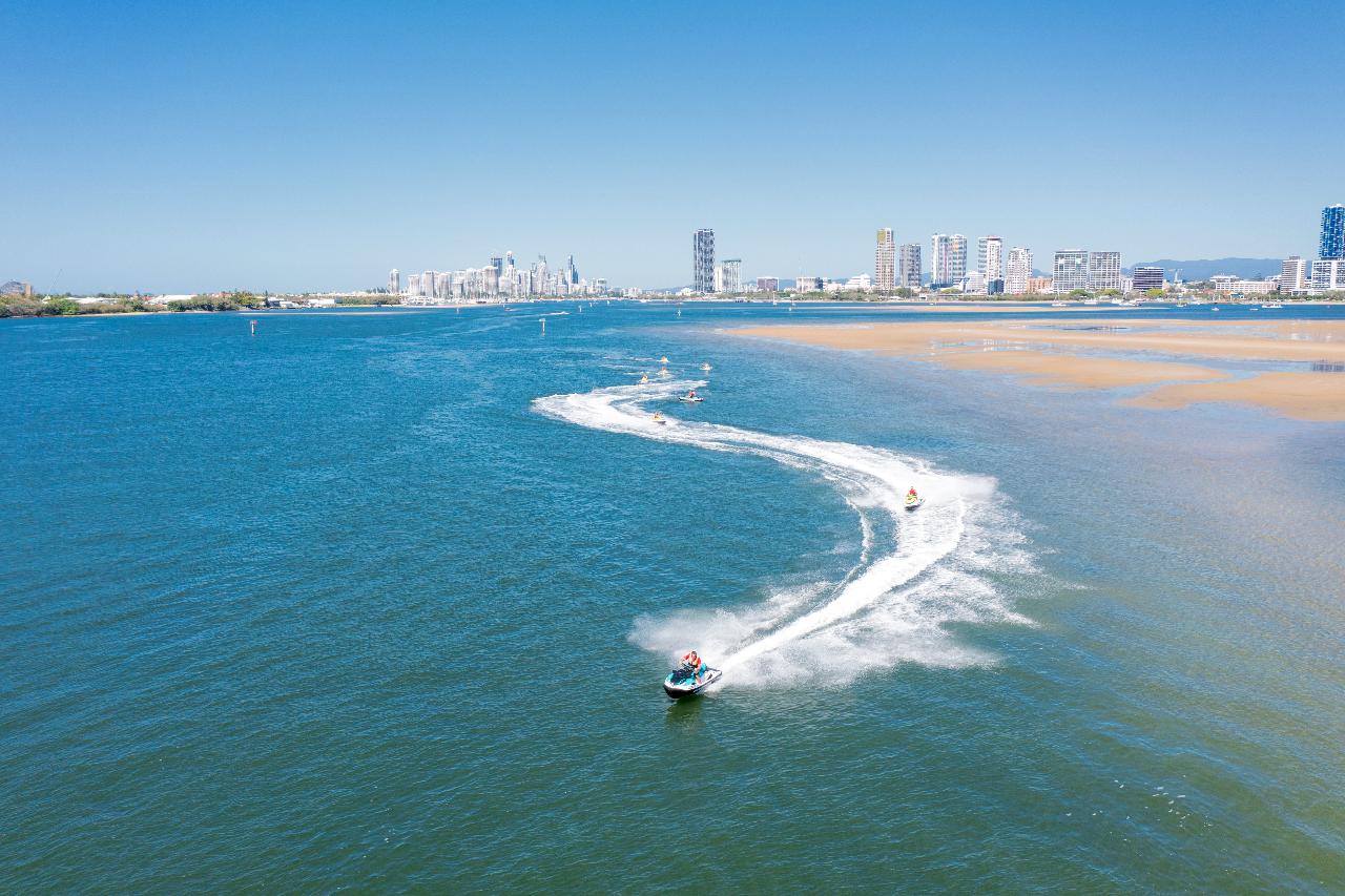 Tandem Parasail + Jet Boat + 1 Hour Jetski Safari - For 2