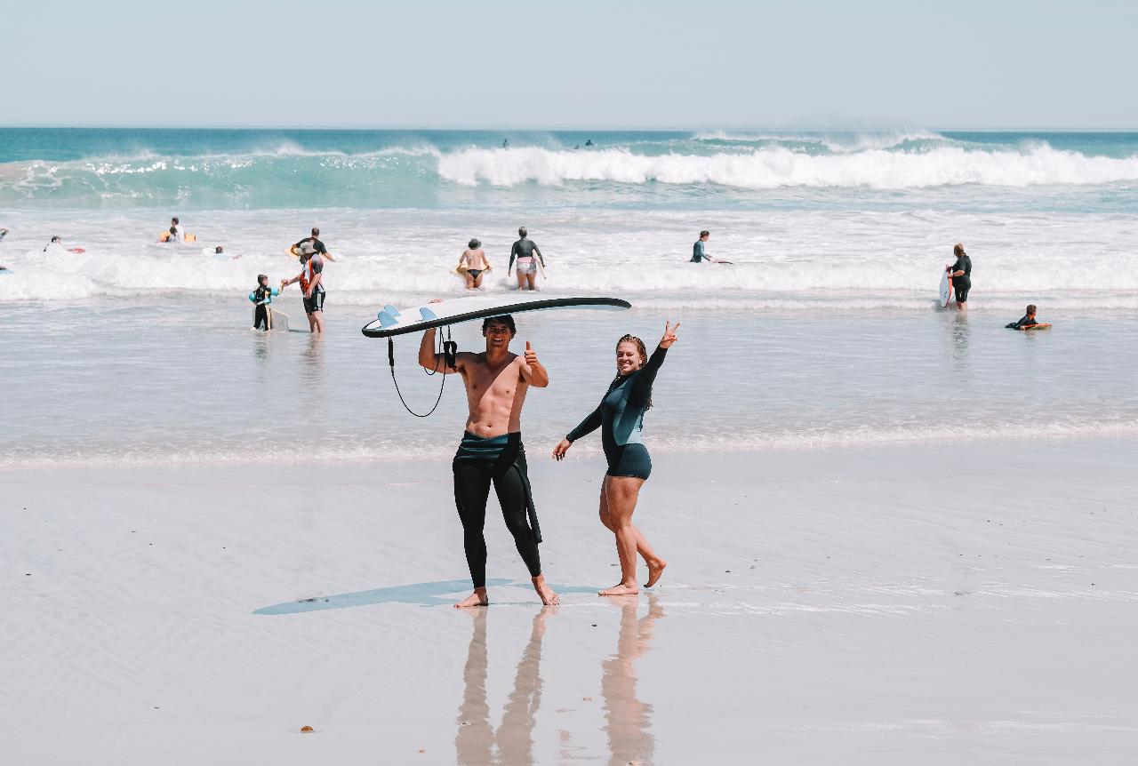 Group Surfing Lesson