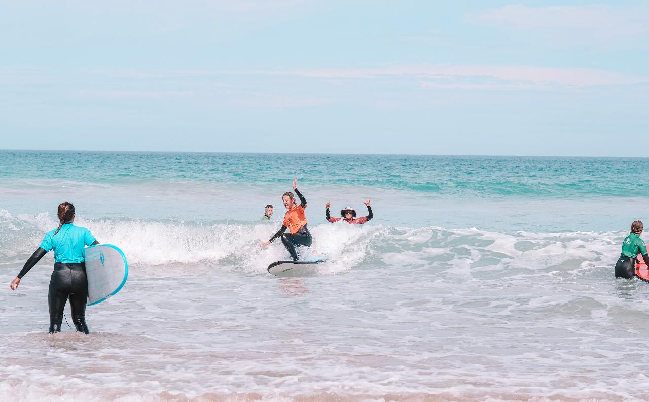 Group Surfing Lesson
