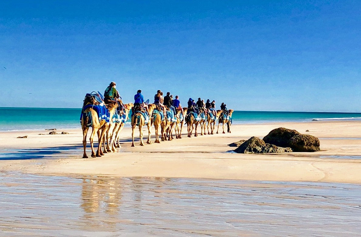 Pre-Sunset Tour Broomes Blue Camels