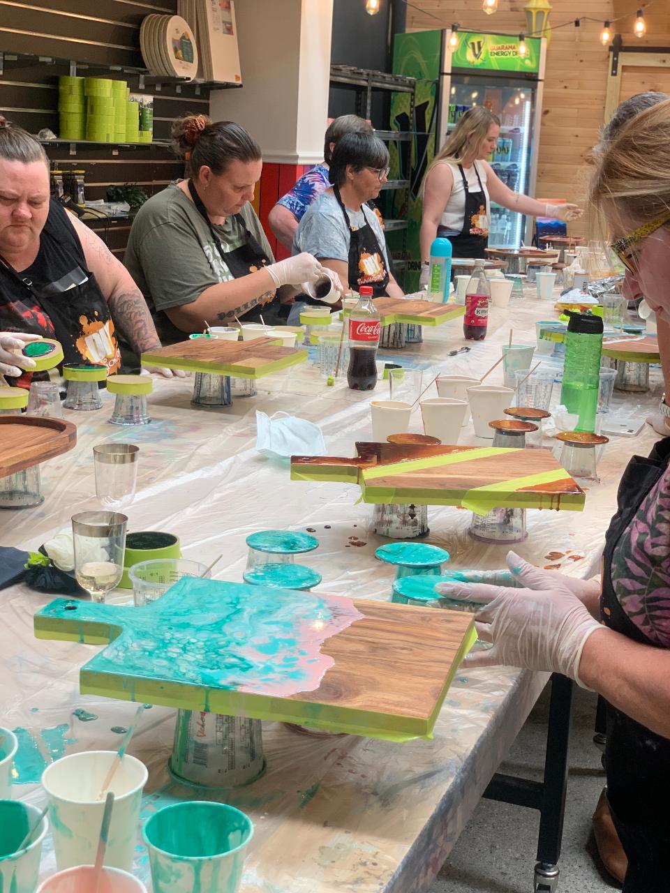 Create N Sip - Resin Art