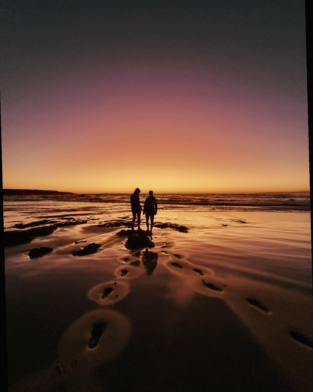 Sunset On The Sand Dunes