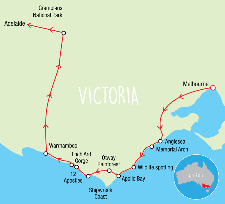 Wildlife Tours Australia: 3 Day Melbourne To Adelaide Tour