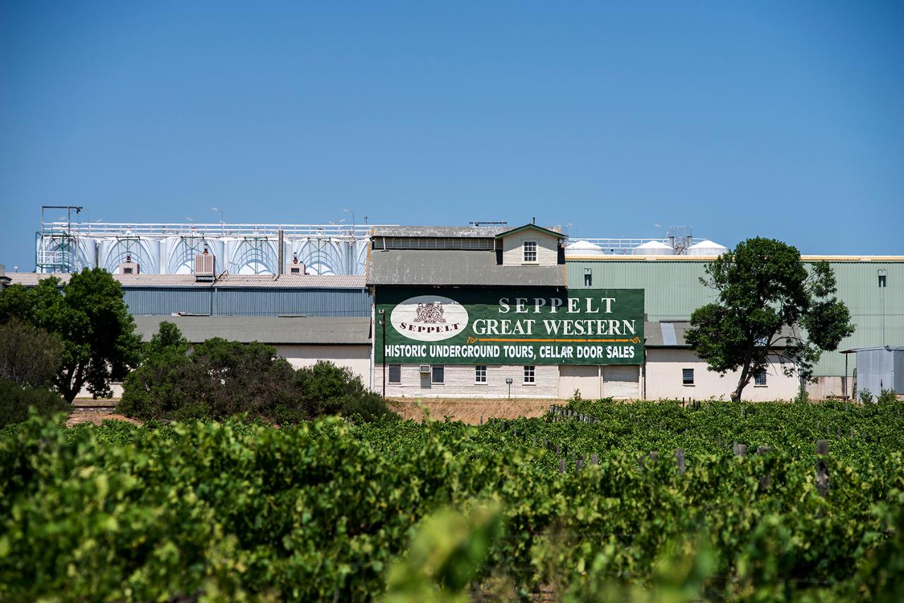 Seppelt Wines Underground Cellar Tour (Includes Sparkling Tasting)