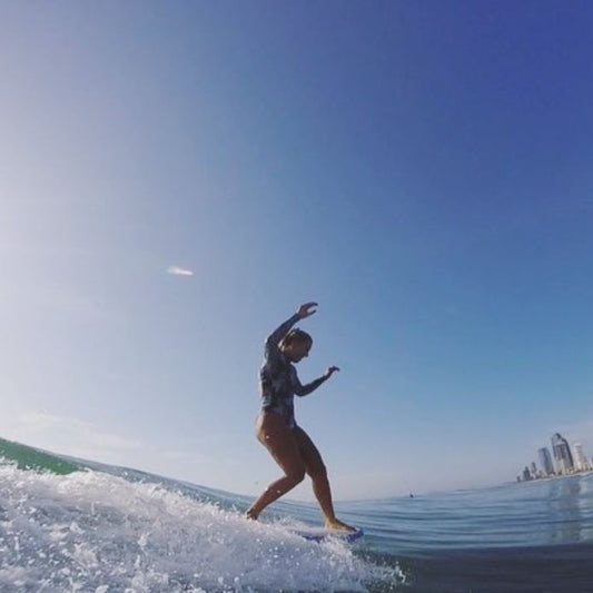 Private Surf Lesson At Noosa Qld