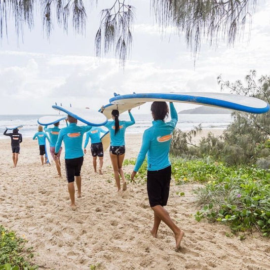 Surf Lesson & 2H Surfboard Hire At Torquay Vic