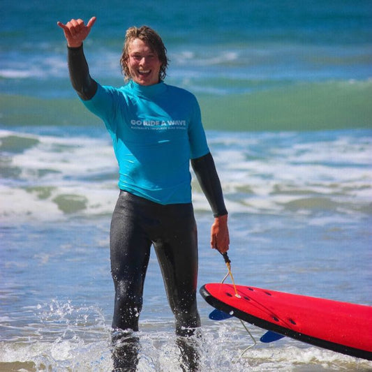 Private Surf Lesson At Torquay Vic